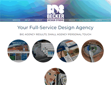 Tablet Screenshot of beckerstudio.com